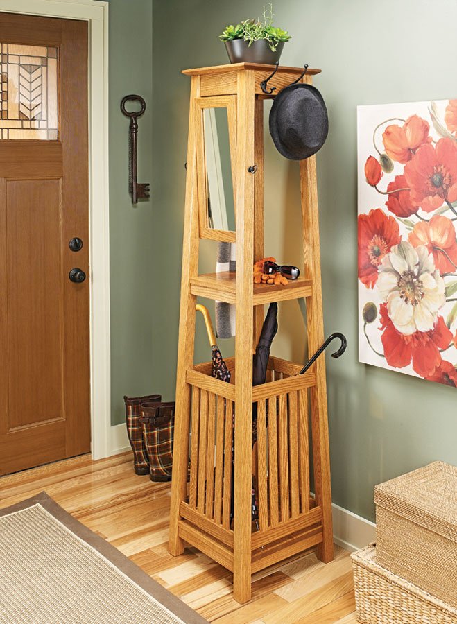 hall compartment rack project DIY,Listicle,Woodworking