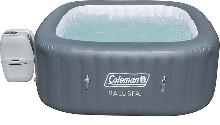 coleman best durable inflatable hot tub for 4 people hot tubs,inflatable hot tubs,outdoors
