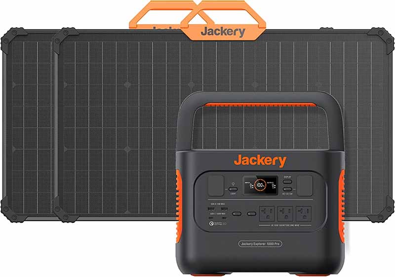 Best Portable Solar Powered Generator For Camping Jackery Explorer 1000 Helpful Tiger 1 Camping,Camping gear,outdoors